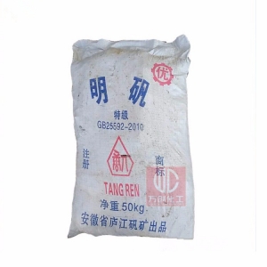 明礬，工業(yè)明礬，KAl(SO?)?·12H?O